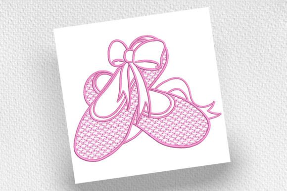 Ballerina Ballet Shoes Slippers Embroidery Review