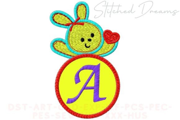 Bunny Applique Letter A Review: Sweet & Versatile for Handmade Gifts