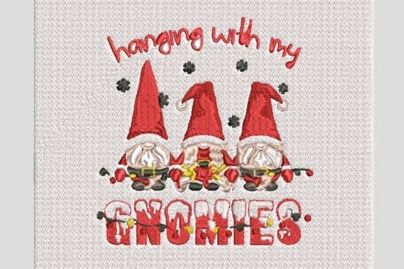 Christmas Hanging with Gnomies
