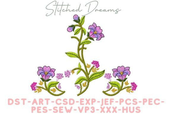 Dancer Flower Embroidery Design Review