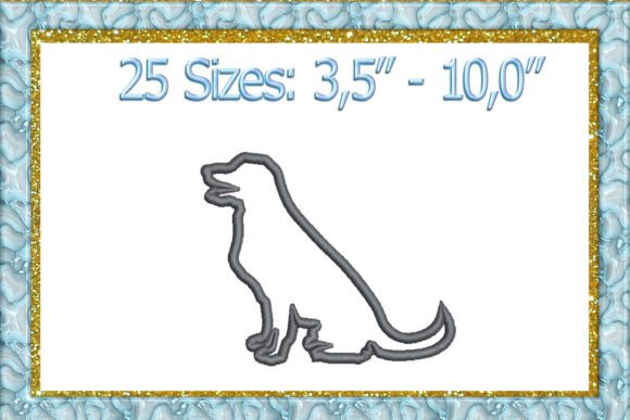 Dog Silhouette Applique Review