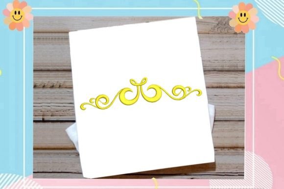 Enchanting Mini Border for Seasonal Embroidery Projects