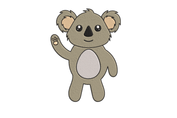 Koala Waving Embroidery Design Review